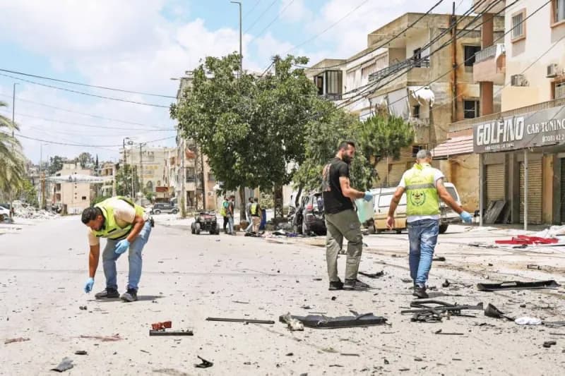 Lebanese President Joseph Aoun speaks via video call with the American Task Force for Lebanon, as Israeli military operations continue in south Lebanon.