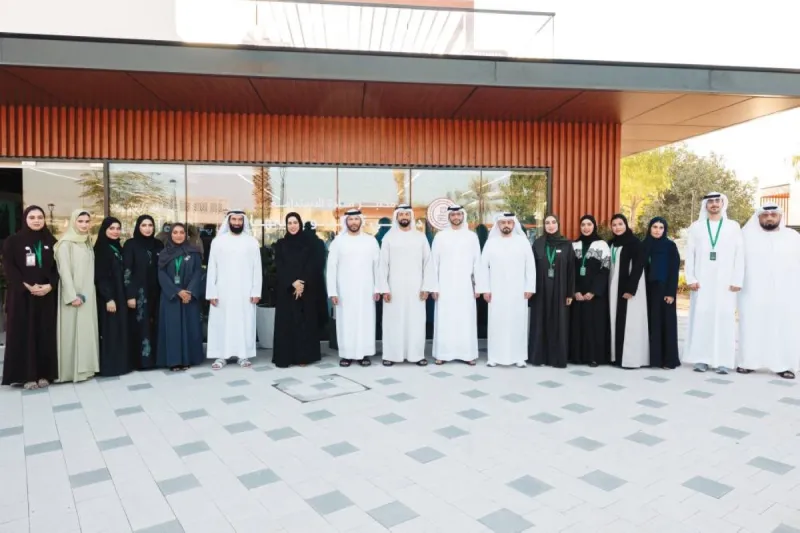 Young participants engage in a brainstorming session at the Sustainability Leaders Lab workshop organised by Dubai Municipality and the Dubai Youth Council at Al Barsha Lake Park.