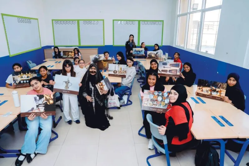 Students participating in Watan Fund's innovative AI-powered summer education programme at one of the 20 participating schools in Abu Dhabi.