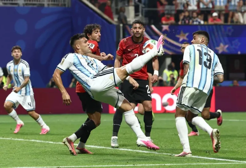 Patrice Evra speaking on Prime Video in reaction to Egypt's elimination from the 2026 World Cup following their 3-2 defeat to Argentina.