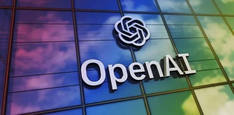 OpenAI logo displayed on a screen, representing the company's preparations for a potential IPO following a major new credit facility from Bank of America.