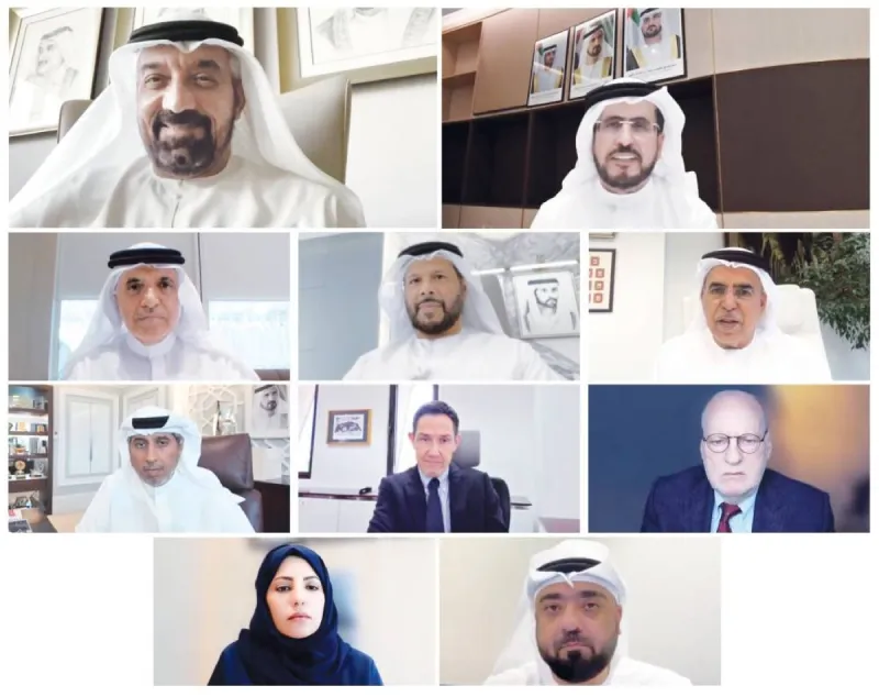 Sheikh Ahmed bin Saeed Al Maktoum presiding over the 95th virtual meeting of the Dubai Supreme Council of Energy.
