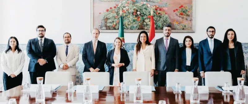 UAE Minister of State Lana Nusseibeh leads the UAE delegation at the first round of UAE-Portugal political consultations in Lisbon.
