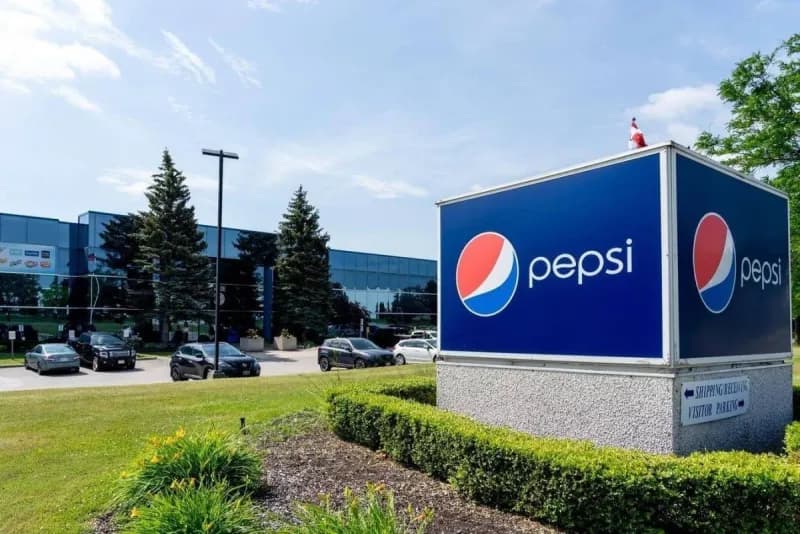 PepsiCo branded products displayed together, representing the company's food and beverage portfolio.
