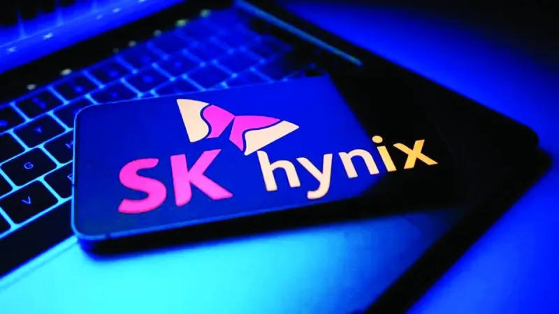 SK Hynix American depositary receipts begin trading on the Nasdaq stock exchange in New York.
