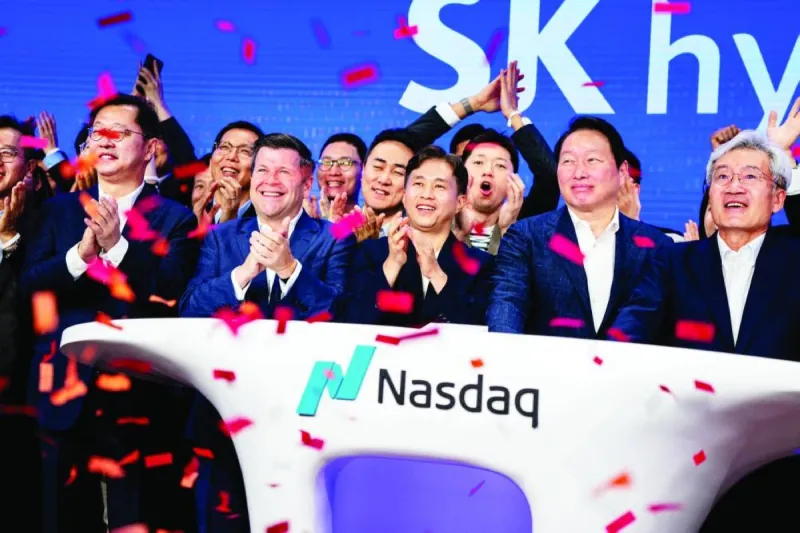SK Hynix semiconductor facility, home to the South Korean company's advanced HBM chip manufacturing operations.