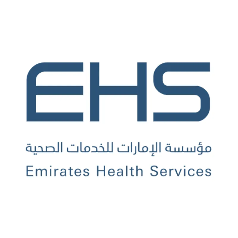 An emergency department entrance at one of the Emirates Health Services hospitals in the UAE.
