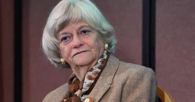 A photograph of former British minister Ann Widdecombe, the Reform UK politician found dead at her Devon home after a suspected attack.
