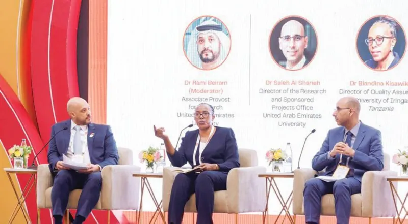 UAE University officials and delegates gathered at the QS Africa Summit 2026 in Addis Ababa, Ethiopia.
