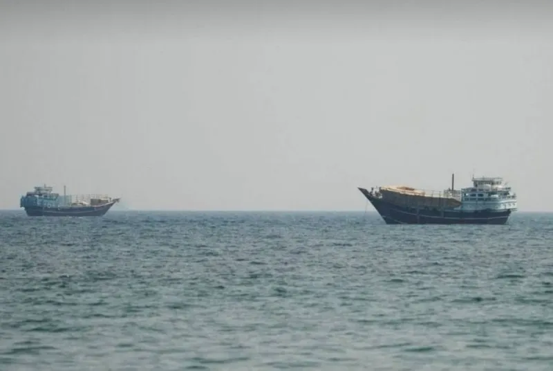 US military strike targeting Iranian missile systems and Revolutionary Guard boats near the Strait of Hormuz.