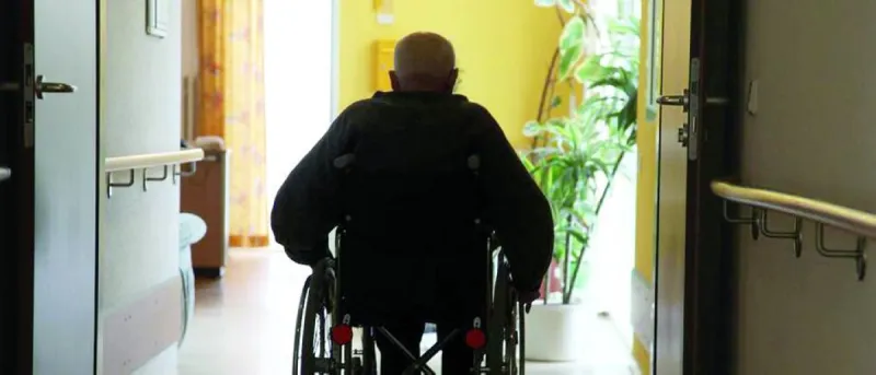 A graphic or scene illustrating disability statistics in Germany.