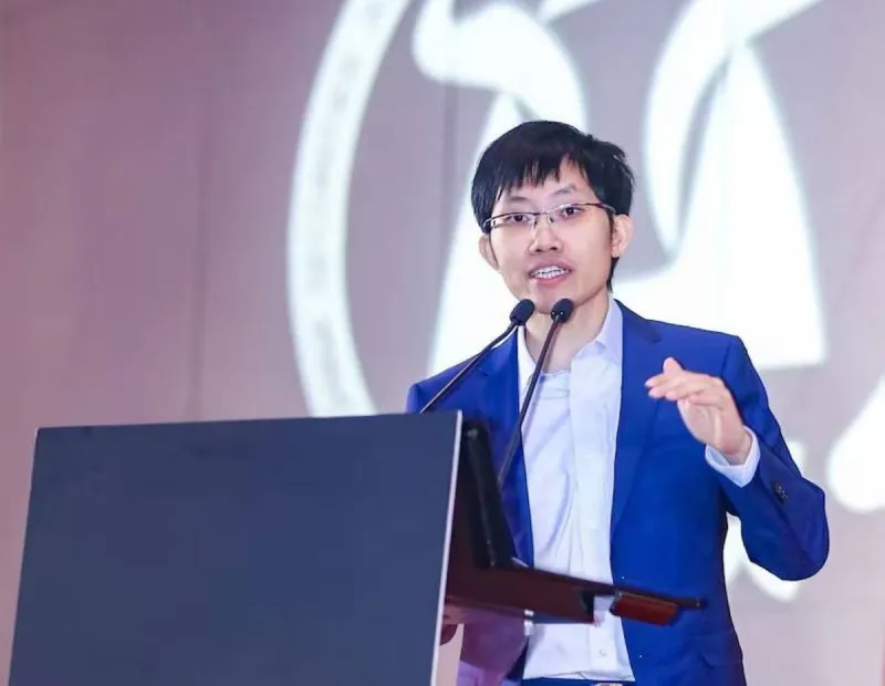 DeepSeek founder Liang Wenfeng, whose net worth has reached $36 billion, making him the world's wealthiest AI developer.