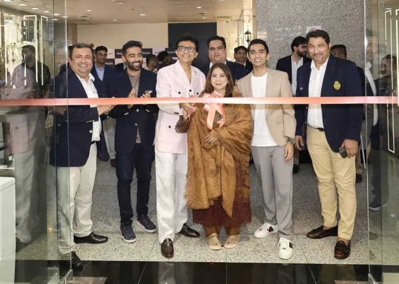 The opening ceremony of Milano from Danube's new business showroom in Deira, Dubai.