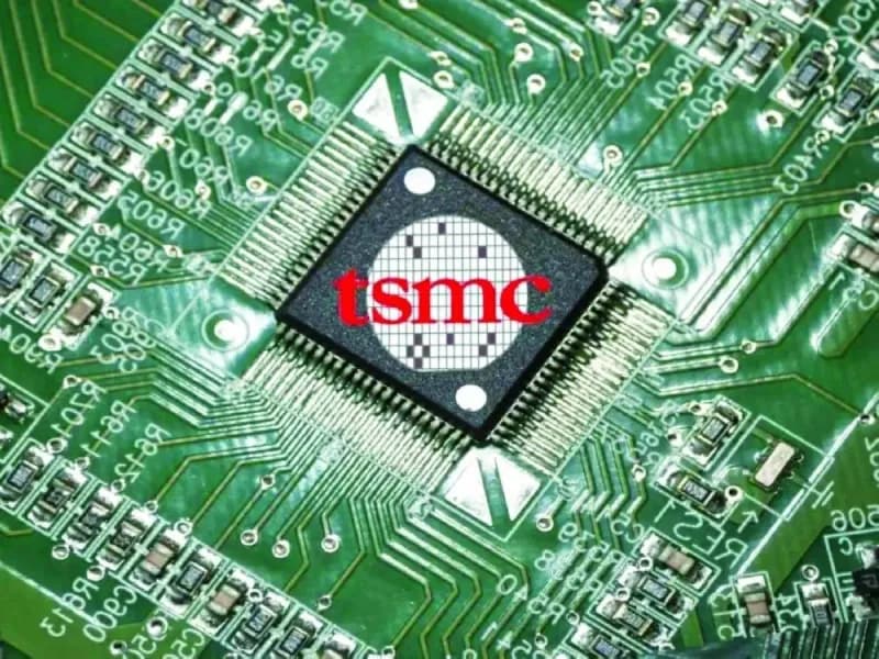 A TSMC semiconductor manufacturing facility, reflecting the company's major chip production operations.