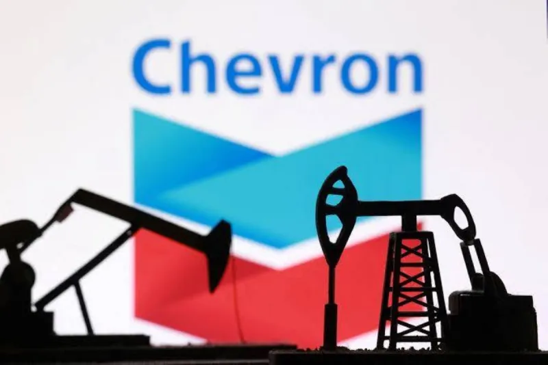 A Chevron oil facility representing the company's planned expansion into Iraqi oil fields West Qurna 2 and Nassiriya.