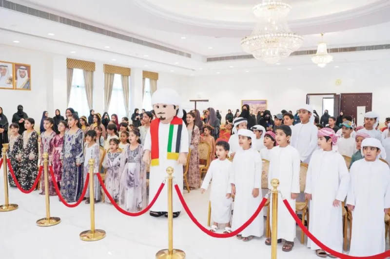 Attendees at the launch of the 10th season of the 'Qayth Al Kheir' community programme at the Al Seiji Community Council in Fujairah.