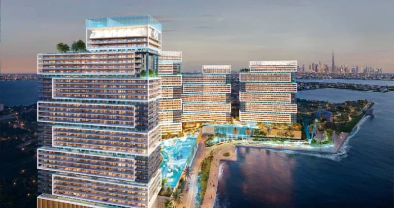 A luxury villa development in Dubai representing the emirate's booming high-end real estate market.