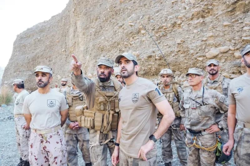 Sheikh Hamdan bin Mohammed bin Rashid Al Maktoum, Deputy Prime Minister and Minister of Defence of the UAE.