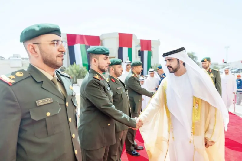 Sheikh Hamdan bin Mohammed bin Rashid Al Maktoum chairs a Defence Council meeting, reflecting his leadership role as UAE Deputy Prime Minister and Minister of Defence.